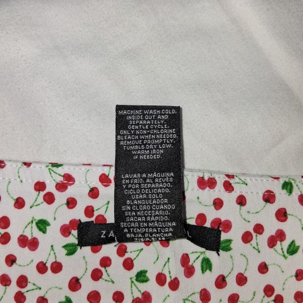 Zac & Rachel Women's Cherry Print Skort NWT Sz 14 - Picture 5 of 7